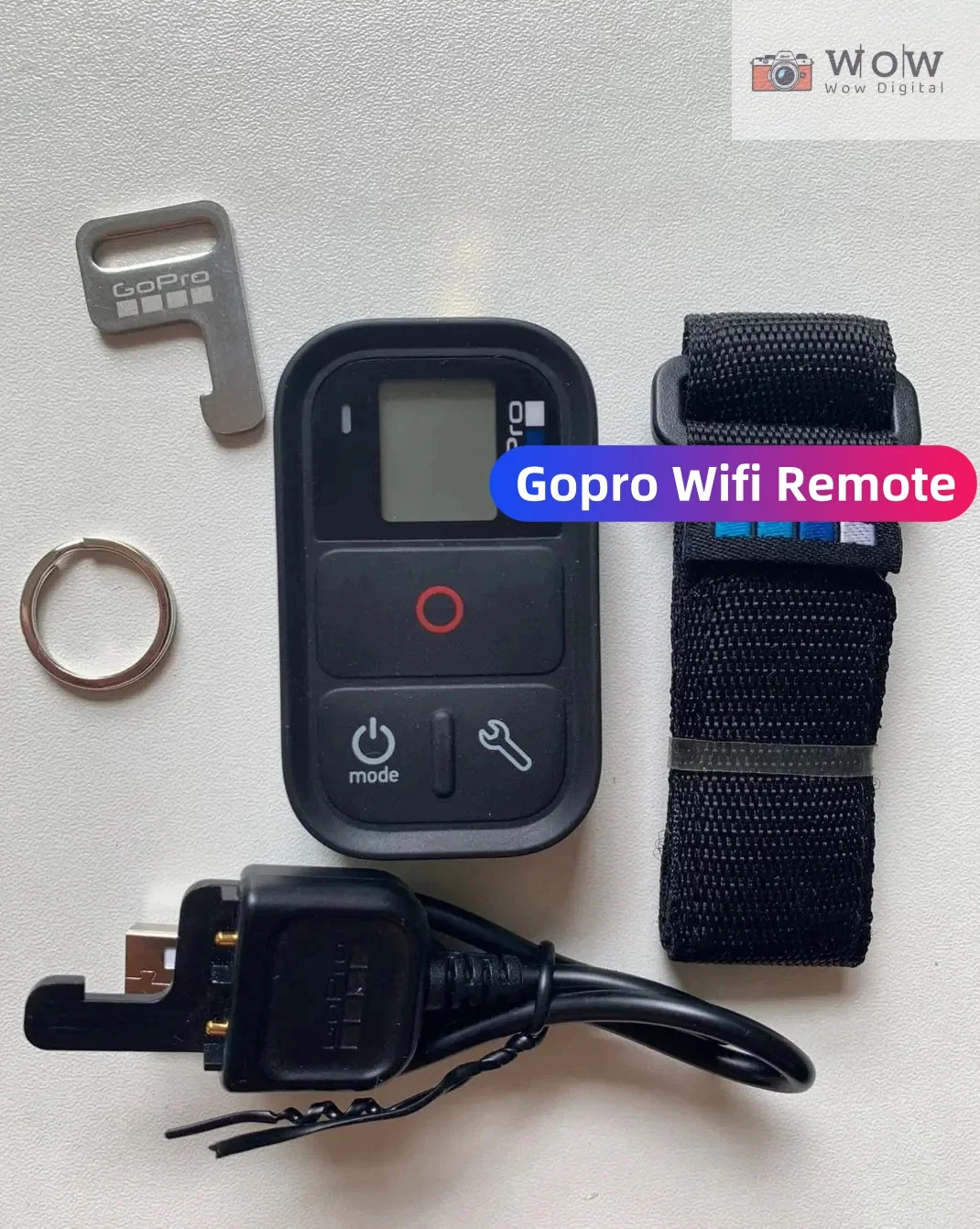 Geniune For Gopro Wifi Remote Control ARMTE-001 Smart Remote for Gopro hero 8 7 6 MAX 3+ 4 5 camera part