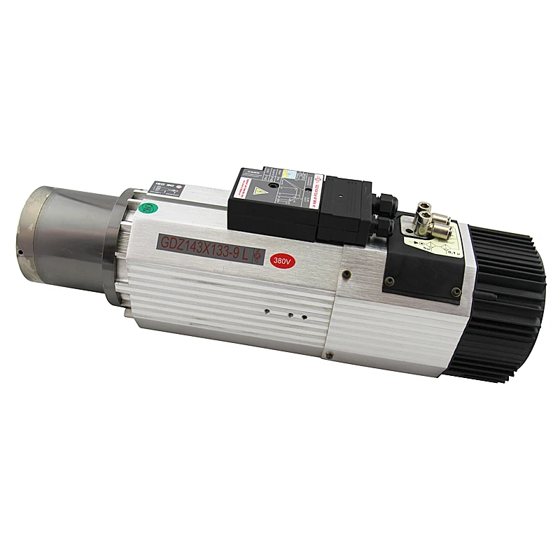 

CNC ATC 220 В 380 В 12000 об/мин-24000 об/мин BT30/ISO30 двигатель шпинделя с воздушным охлаждением 9 кВт двигатель шпинделя двигатель станка