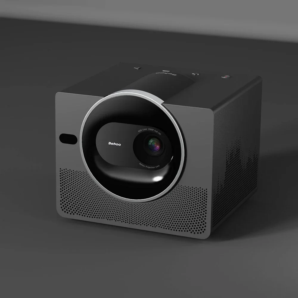 YDH-N1 Pro 2000 Lumen DLP Display RGB Three Color Laser Projector 300 Inch Auto Focus Keystone Correction 4K Laser Projector