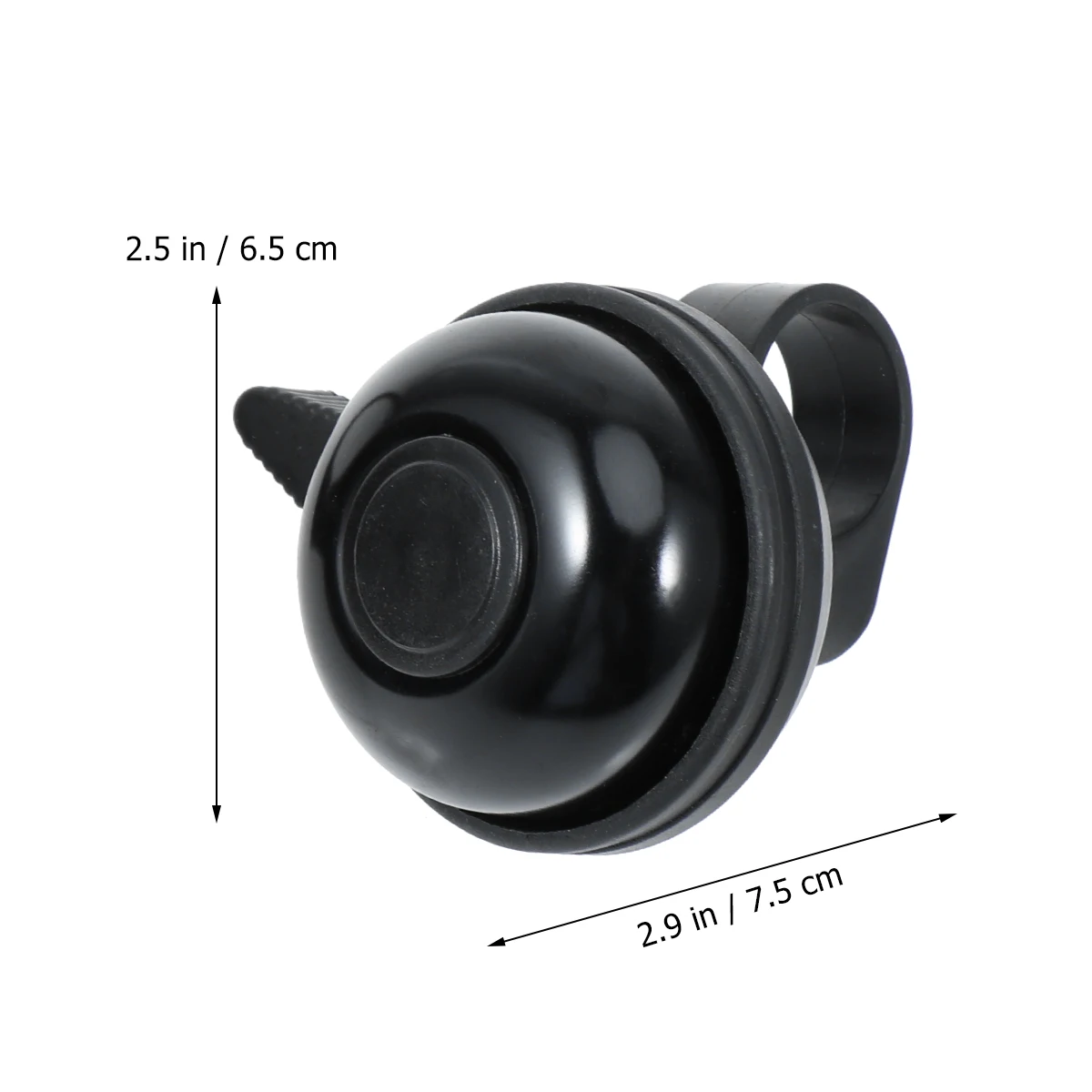 

2Pcs Bicycle Bell Aluminum Alloy Loud Sound AntiRust Durable Handlebar Ring Horn Folding Bikes Kids Toddler