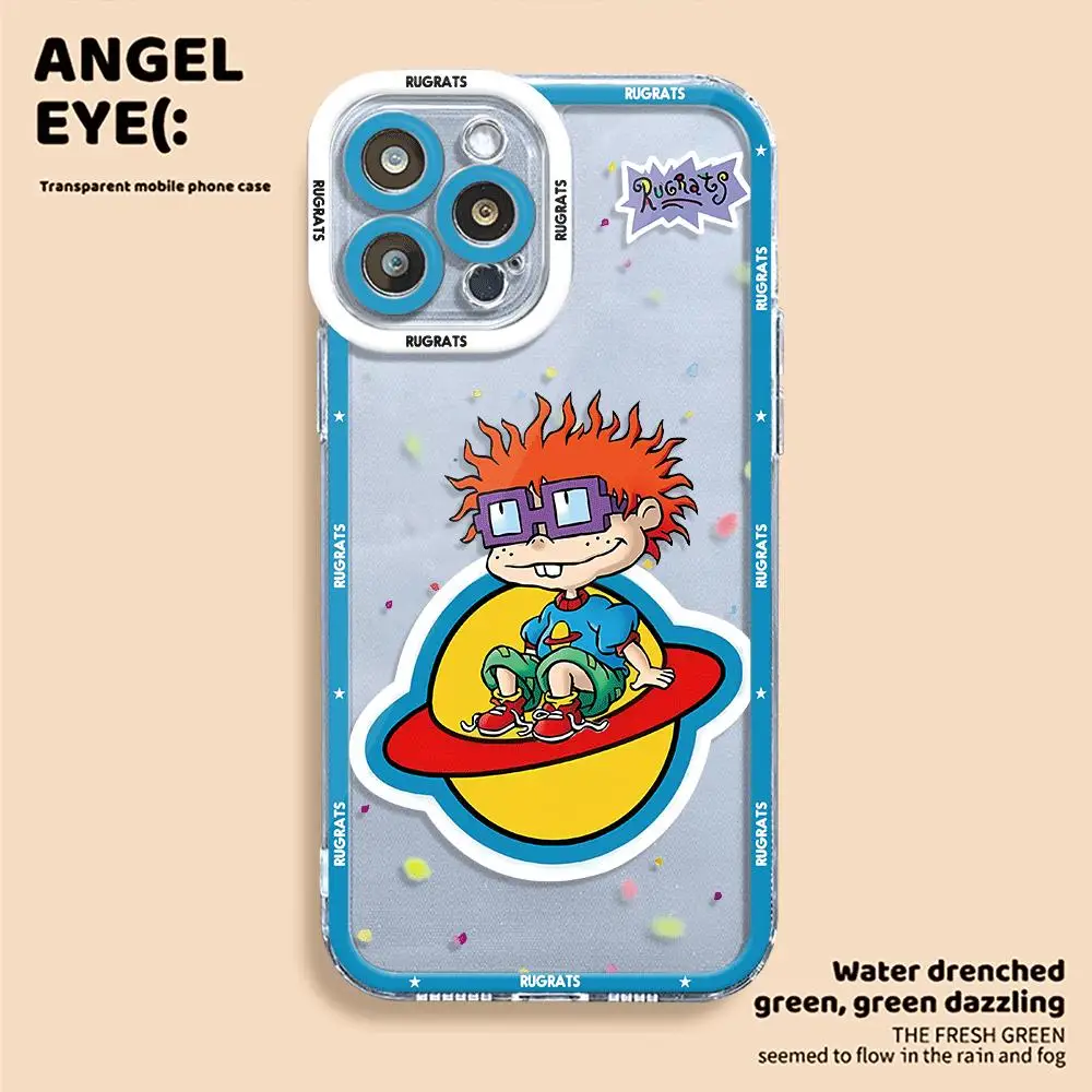 Cartoon Funny Rugrats  Phone Case for Apple iPhone 13 12 Mini 8 Plus XS X 7 14 Pro Max 11 Pro SE 15 Pro XR Cover