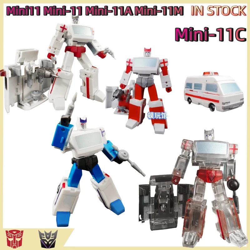 【EN STOCK】 Juguetes Transformables Galaxy Toys Ironhide Ratchet Mini11 Mini-11 Mini-11A Mini-11M Mini-11C Escala Micro Tamaño Mini de Bolsillo