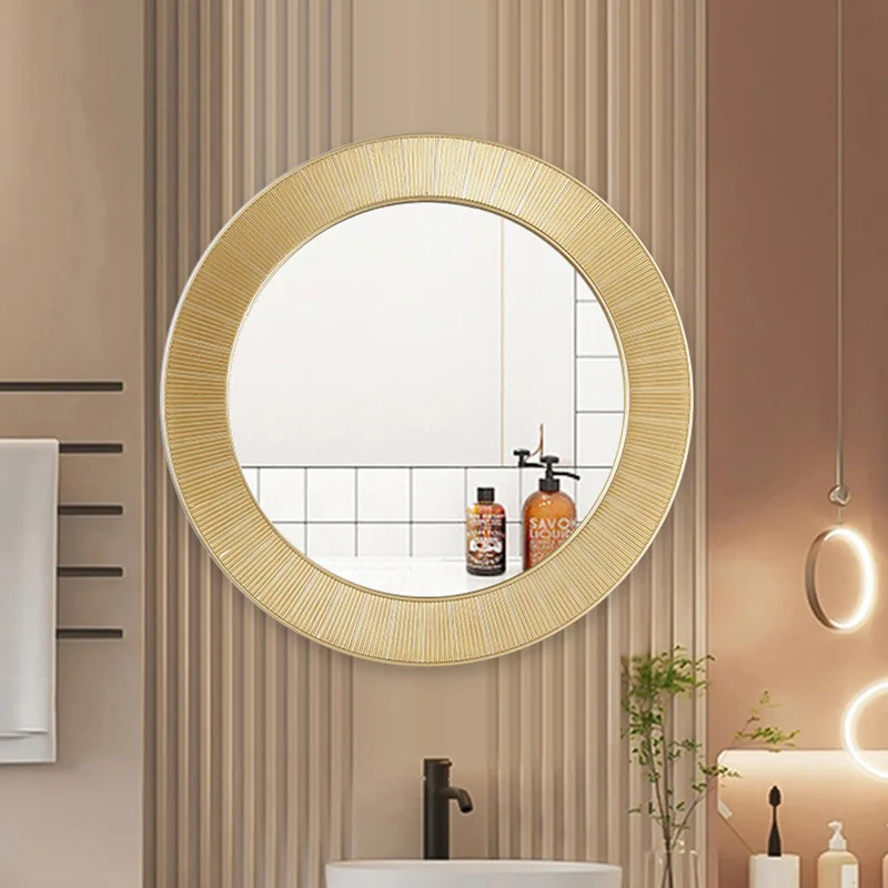 American retro bathroom vanity mirror simple creative bathroom mirror