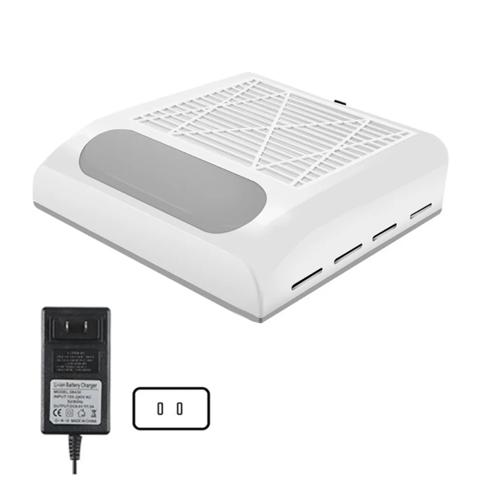 

80W Nail Dust Collector Removable Filter Screen Speed ​​Adjustable Manicure Machine Tools Turbine Brushless with Hand Pillow