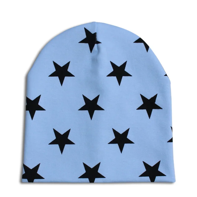 Beanie Cotton Baby Hat Girls Boys Spring Winter Star Autumn Newborn Cap Children Infant Clothes Kids Toddlers 6month To 2 Years