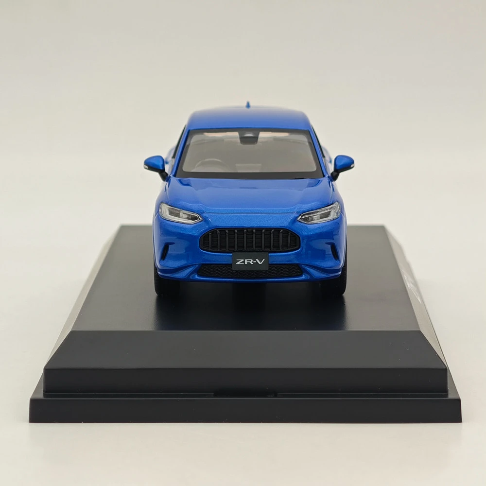 Hobby Japan 1/43 ZR-V e:HEV Premium Crystal Blue (M) HJ 431005 PBL Diecast Modellen Auto Miniatuur Beperkte Collectie Auto Speelgoed Cadeau