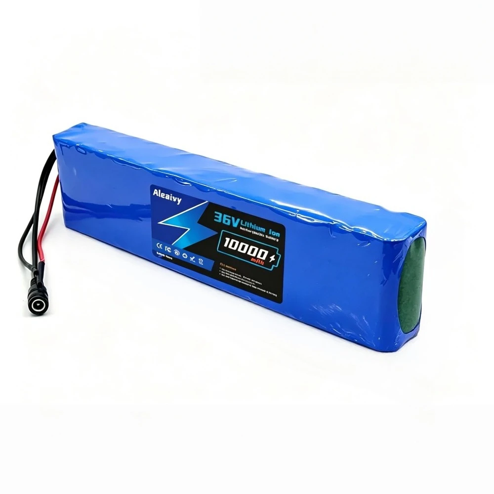 36V 10S3P 10Ah Multi‑plug Lithium‑ion Battery Pack 150W‑500W Rechargeable Replacement Battery for Motorcycle Electric Scooter