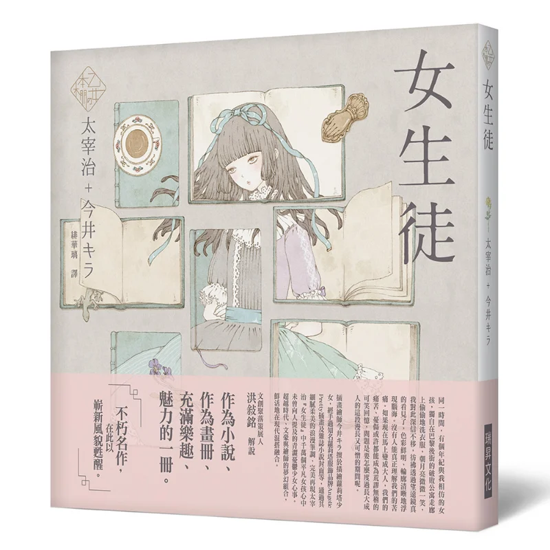 

Книжная полка для девочек, студентка, культура Осаму Дазай Руишэн, 9789864015320, книга