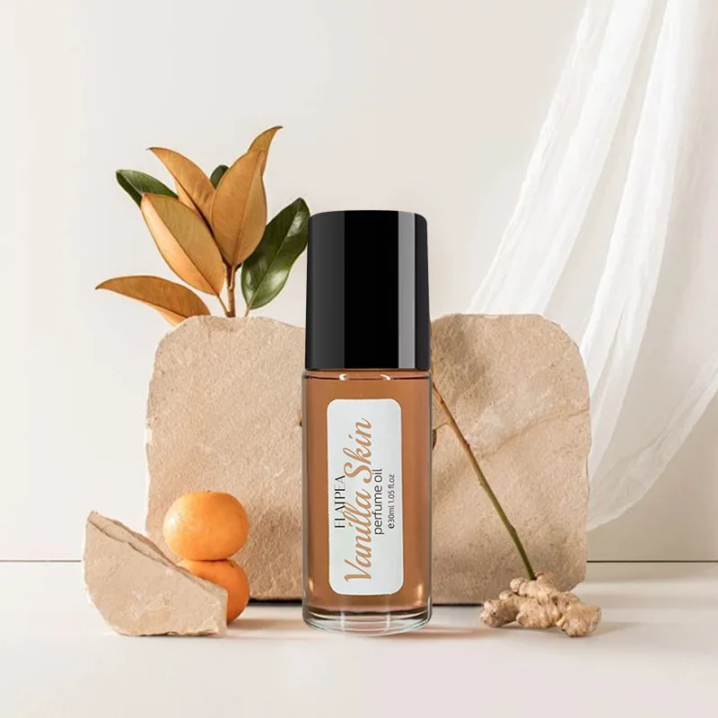 30ml Long-Lasting Vanilla Coconut Perfume Roll-On Scents for Ear Back Neck Wrist Women's Fragrance