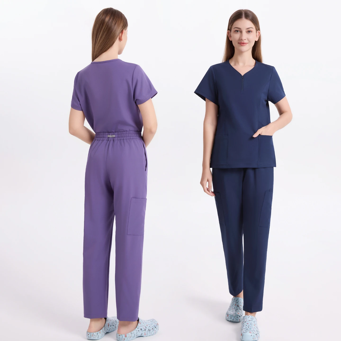 stretch-nurse-uniforms-medical-scrubs-hospital-clinic-surgical-workwear-dental-assistant-outfit-nursing-suits-for-women-s31