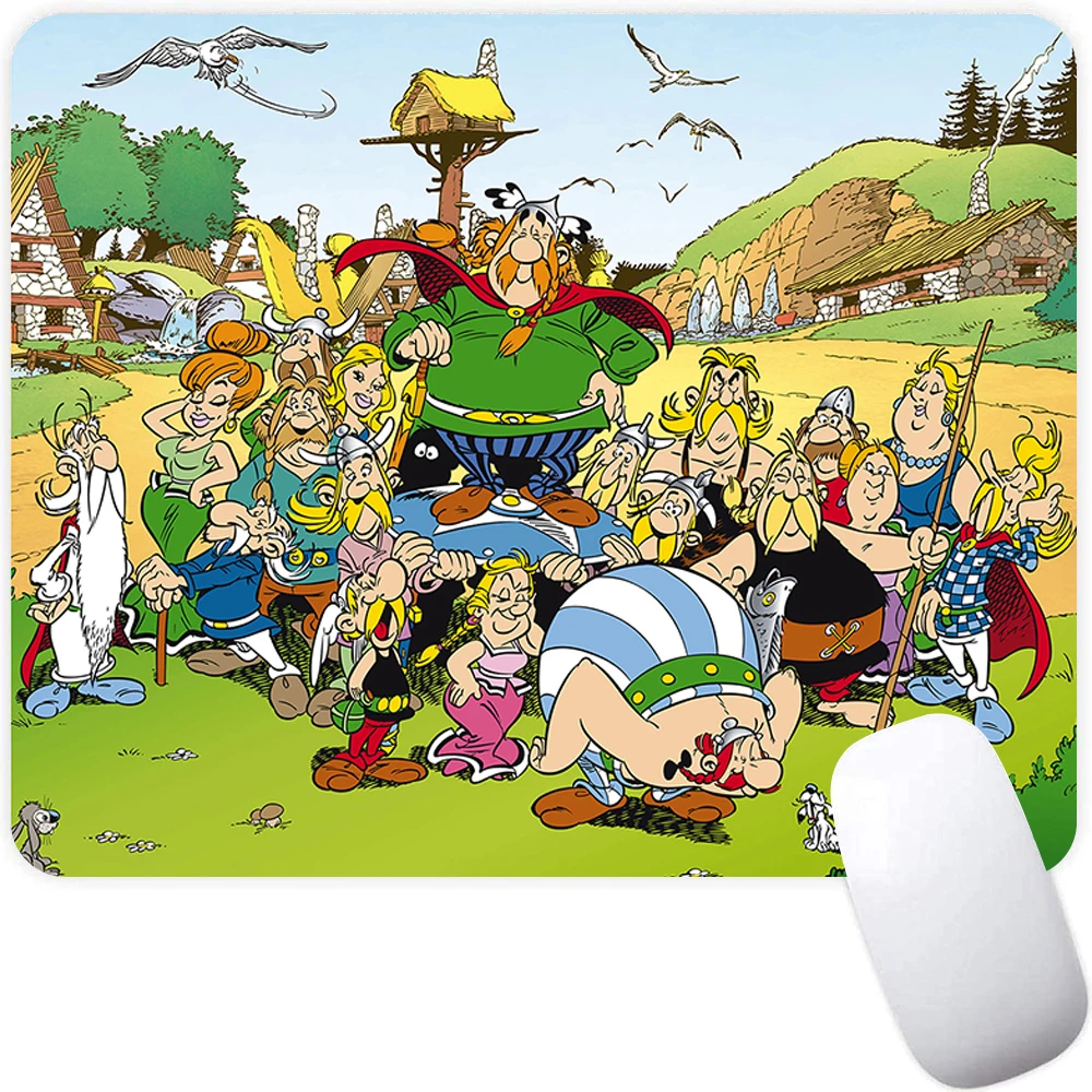 Asterix Obelix Nhỏ Miếng Lót Chuột Chơi Game Máy Tính Mousepad PC Game Thủ Chuột Thảm Laptop Mausepad Chuột Thảm Bàn Phím Thảm Để Bàn