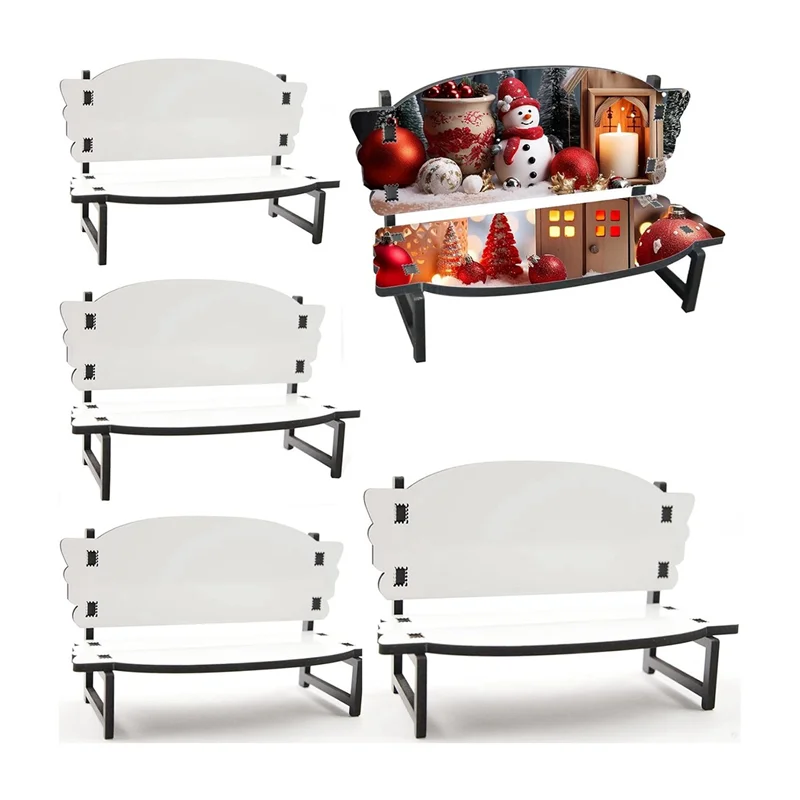 Versatile 5Piece Sublimation Memorial Bench Blanks Ornament Handmade Nautical Beach Picture Frame For Tabletop