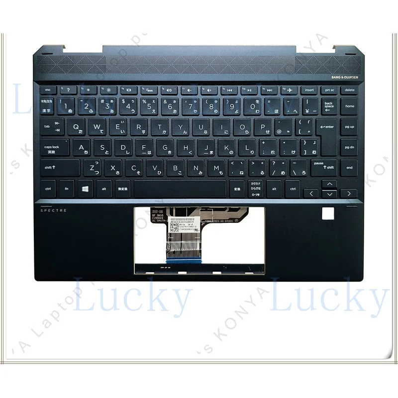 Z+  New For HP Spectre X360 13-AP TPN-Q212 Laptop Palmrest Upper Cover With Keyboard