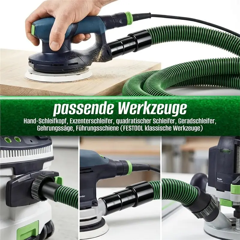 

B83B-Universal Vacuum Cleaner Hose For Sander& Track Saw For Sander, MIDI, MINI For Festool CT-Models 15/25/26/36/48 After 2019