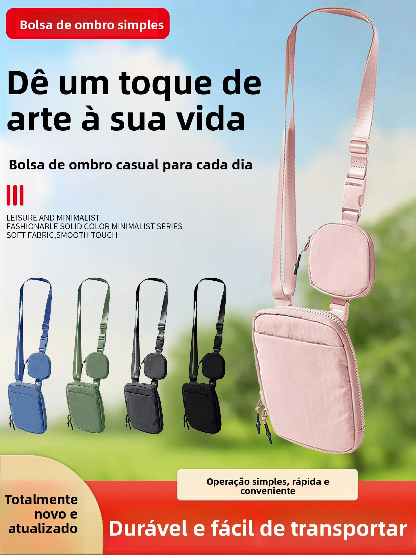 portable-outdoor-sports-crossbody-bag-unisex-lightweight-mobile-phone-bag-casual-vertical-square-shape-leisure-scenarios