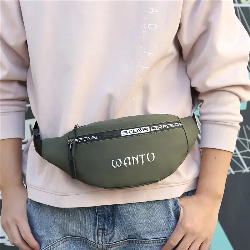 2024 Oxford Fanny Pack Banana Bag Waistbag Travle Women\'s Belt Bag Hip Bum Pocket for Girl Men Beach Hiking Sling Chest Daypack