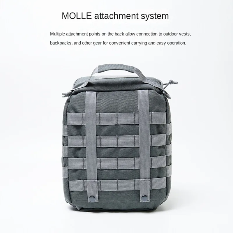 Multi-functional Helmet Storage Bag Tactical Gear Organizer for Outdoor Hiking Cycling Hunting