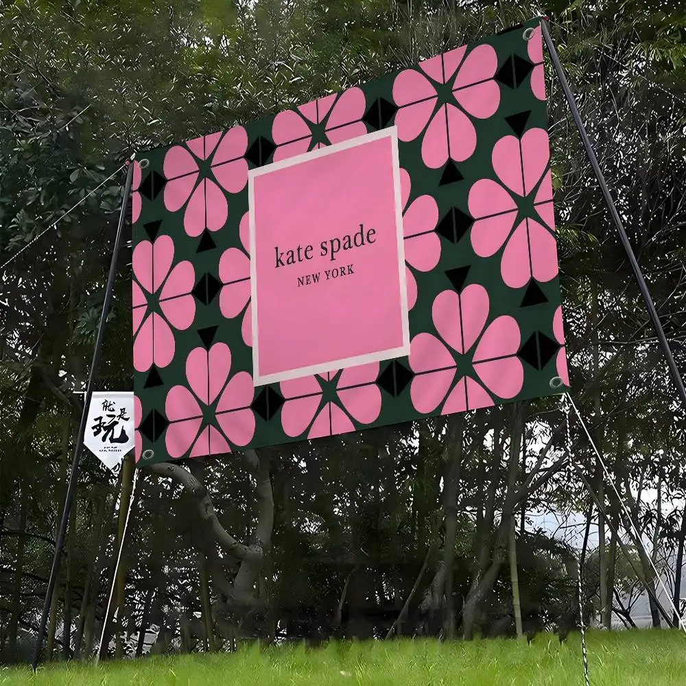 K-Kate S-Spade Banner INS Style Outdoor Party Decoration Atmosphere Flag