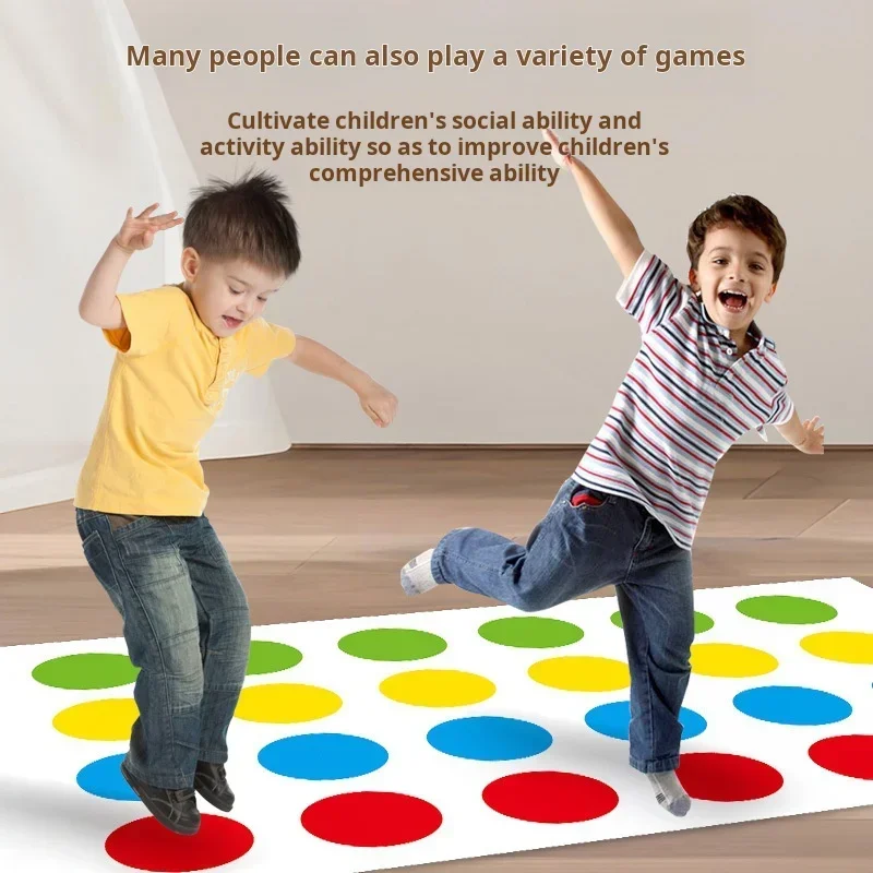 Fiesta familiar, juegos rusos Twister, juguetes para interiores y exteriores, juego que torce el cuerpo para niños, deportes para adultos, ayudas interactivas para grupos
