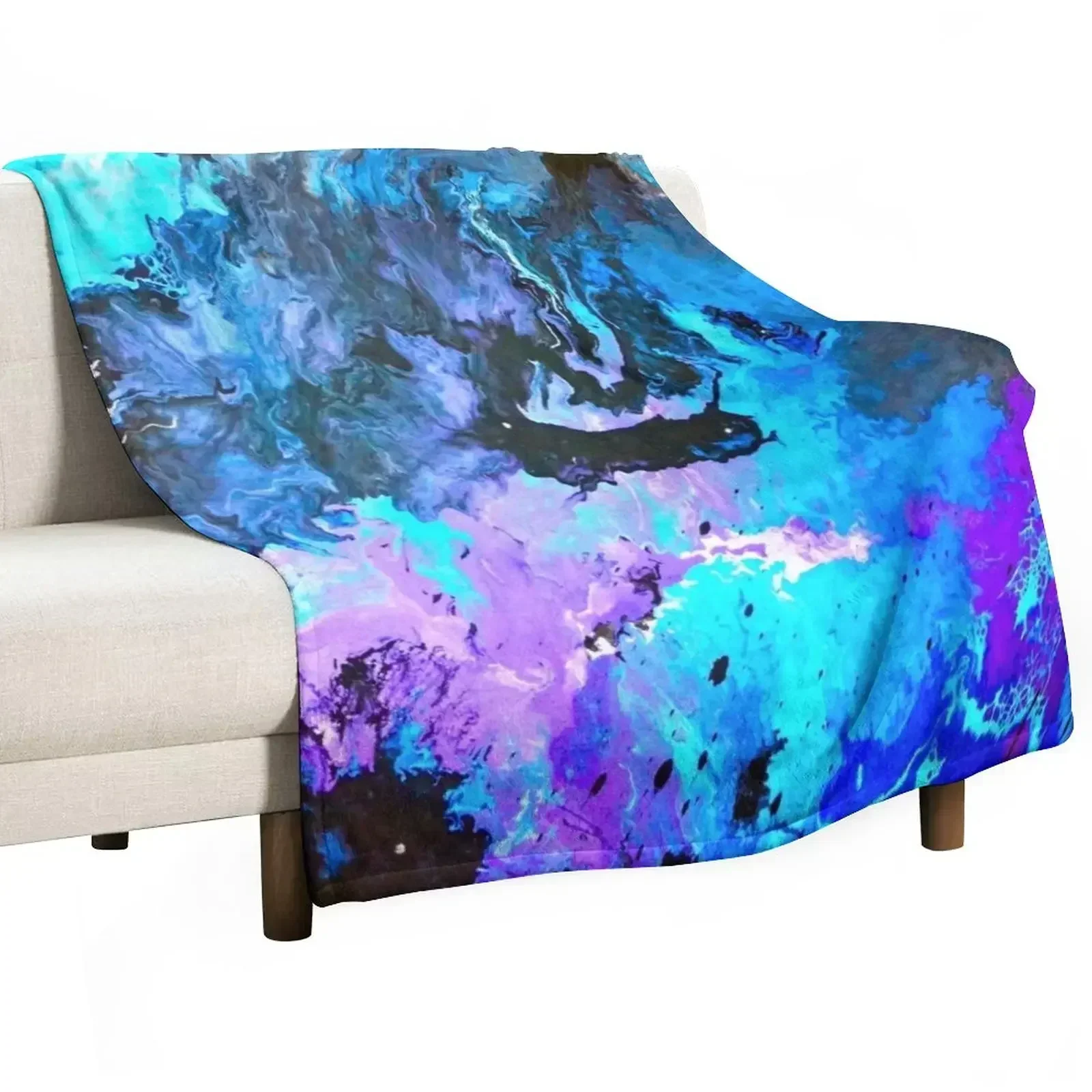 

Cosmos Abstract Art Throw Blanket Furrys Heavy Fashion Sofas Decorative Beds Blankets