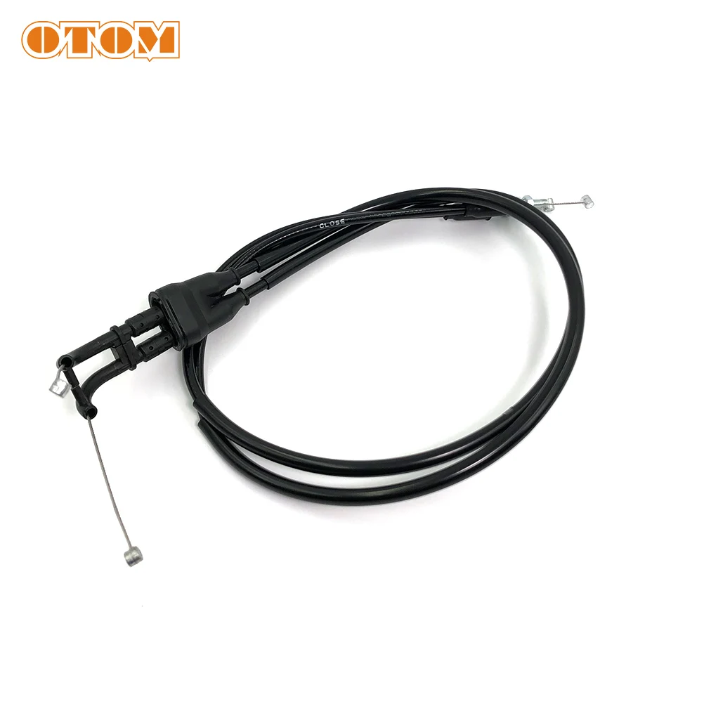 OTOM-Cable de acelerador para motocicleta KTM HUSQVARNA, Cable de Control de acelerador de aceite de freno, línea de 976 ~ 1020mm de longitud, EXC,