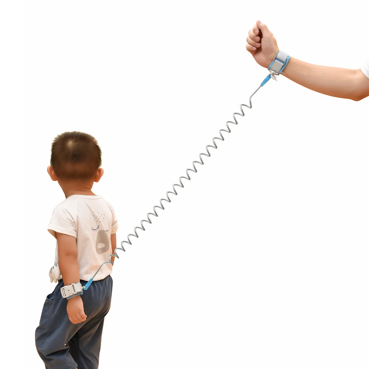 with key lock Child Safety Harness Leash Anti Lost Adjustable Wrist Link Traction Rope Wristband Belt Baby Kids for Toddler