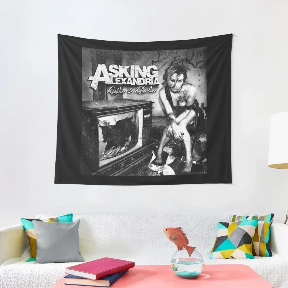 Asking Alexandria Reckless relentless Tapestry Things To Decorate The Room Decoration For Home Tapestry