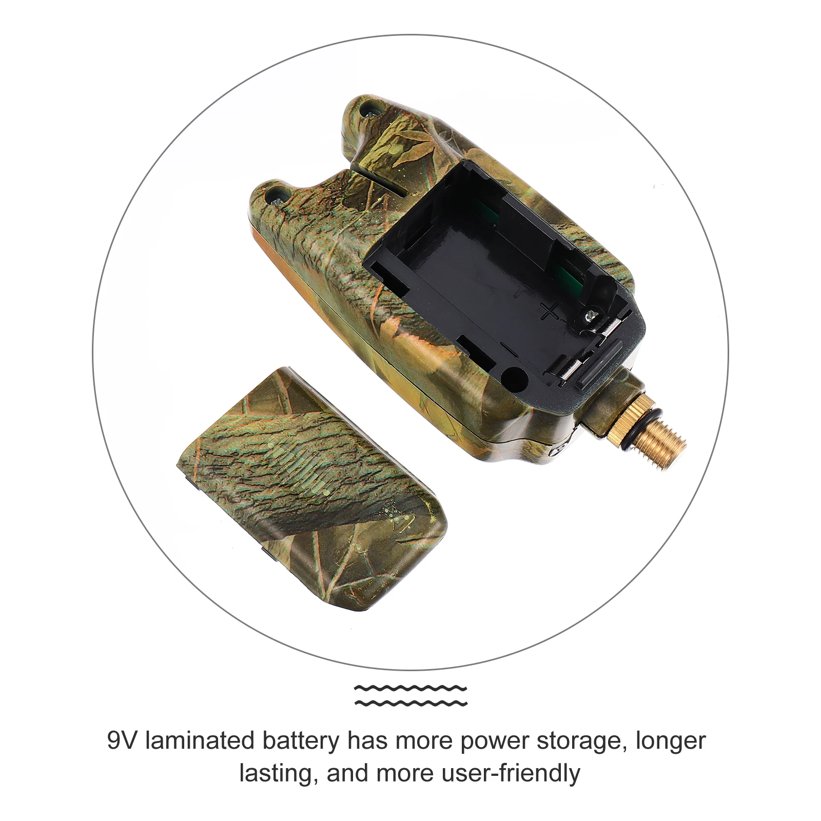 

Water Resistant Electronic Fishing Bite Alarm with LED Illumination Long Range Detection Fishing Alert