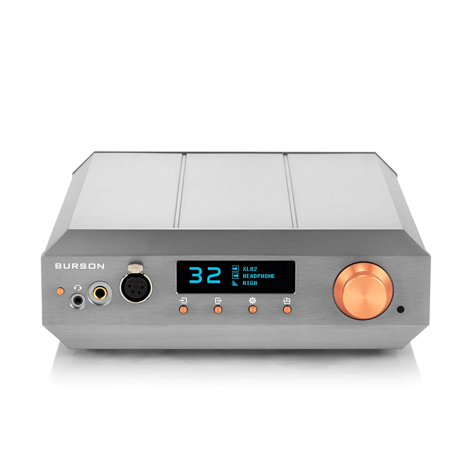 Amplificador principal Burson Soloist Voyager com pré-estágio discreto puro classe A 10w