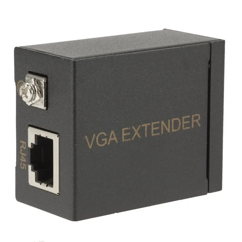 VGA Extender 60m 30m 20m 15m 10M Monitor Vga To Rj45 Network Cable CAT6 Signal Transmitter