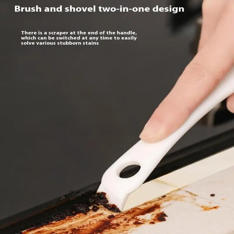 1pc Heavy Duty Stainless Steel Cleaning Brush, Multi-use for Bird Cage Grills, BBQ, and Stove, Poop & Grease Remover