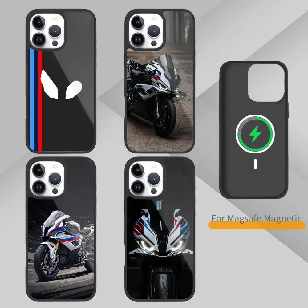 

Cool M-Motorcycle S-1000 Phone Case For iPhone17,16,15,14,13 Plus,Pro Max Magnetic For Magsafe Wireless Charging