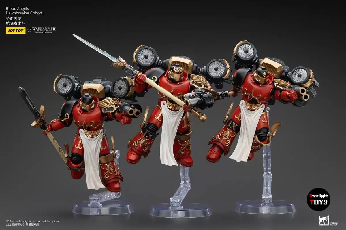 

【24 Hours Delivery】JOYTOY 1/18 Action Figure 40K Blood AngelsDawnbreaker Cohort Model Toy