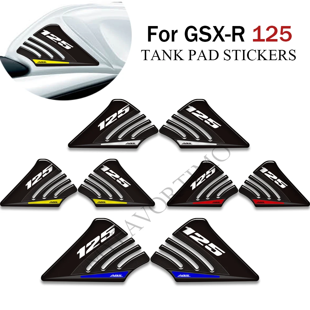 

Motorcycle For Suzuki GSXR125 GSX R125 GSX-R125 GSXR GSX-R 125 Tank Pad Grips Side Gas Fuel Oil Kit Knee Protector Sticker