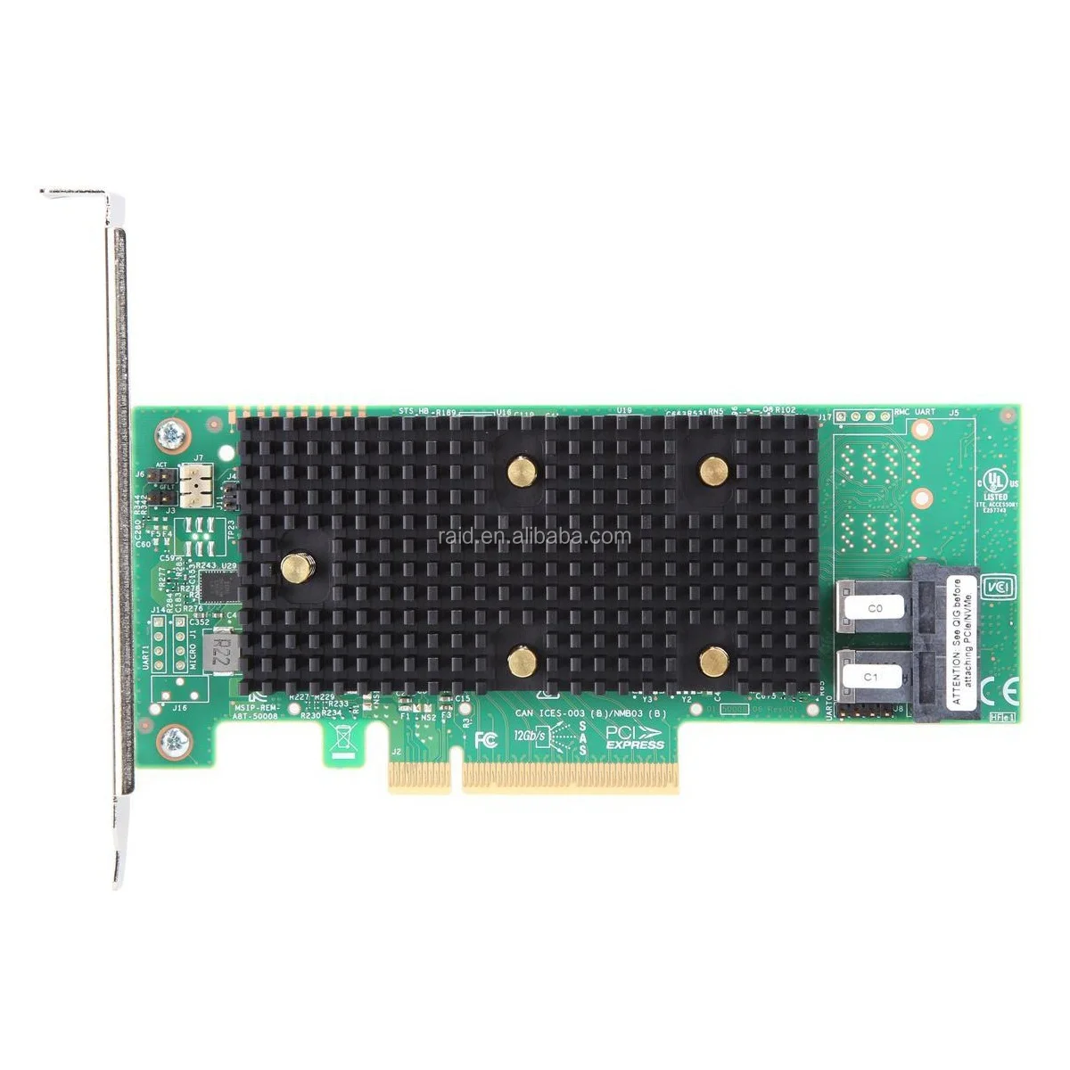 

Broadcom Agavo LSI Logic Controller Card MegaRAID 9440-8i 8-Port 12Gbs SAS/SATA/PCI 05-50008-02 Computer Parts