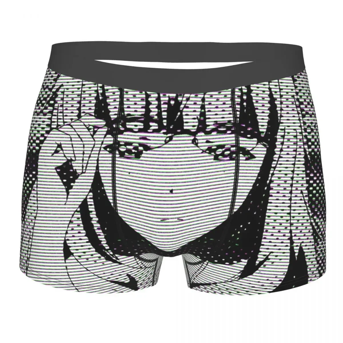 Anime - Strike Witches Underpants Breathbale Panties Male Underwear Print Shorts Boxer Briefs