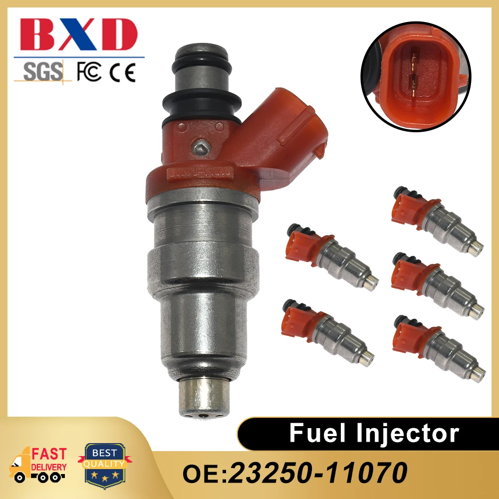 1/4/6PCS Injetor de combustível 23250-11070 para Toyota Lexus ES300 1989-1995 23250-11070