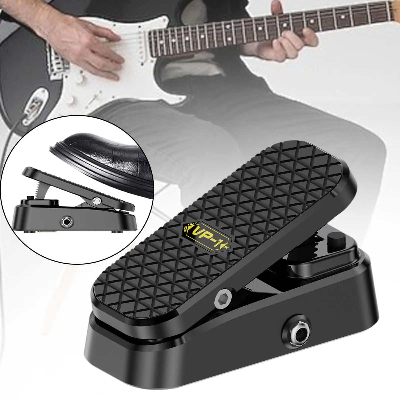 

Expression Pedal Sturdy Professional Cushioned Universal Expression Pedal