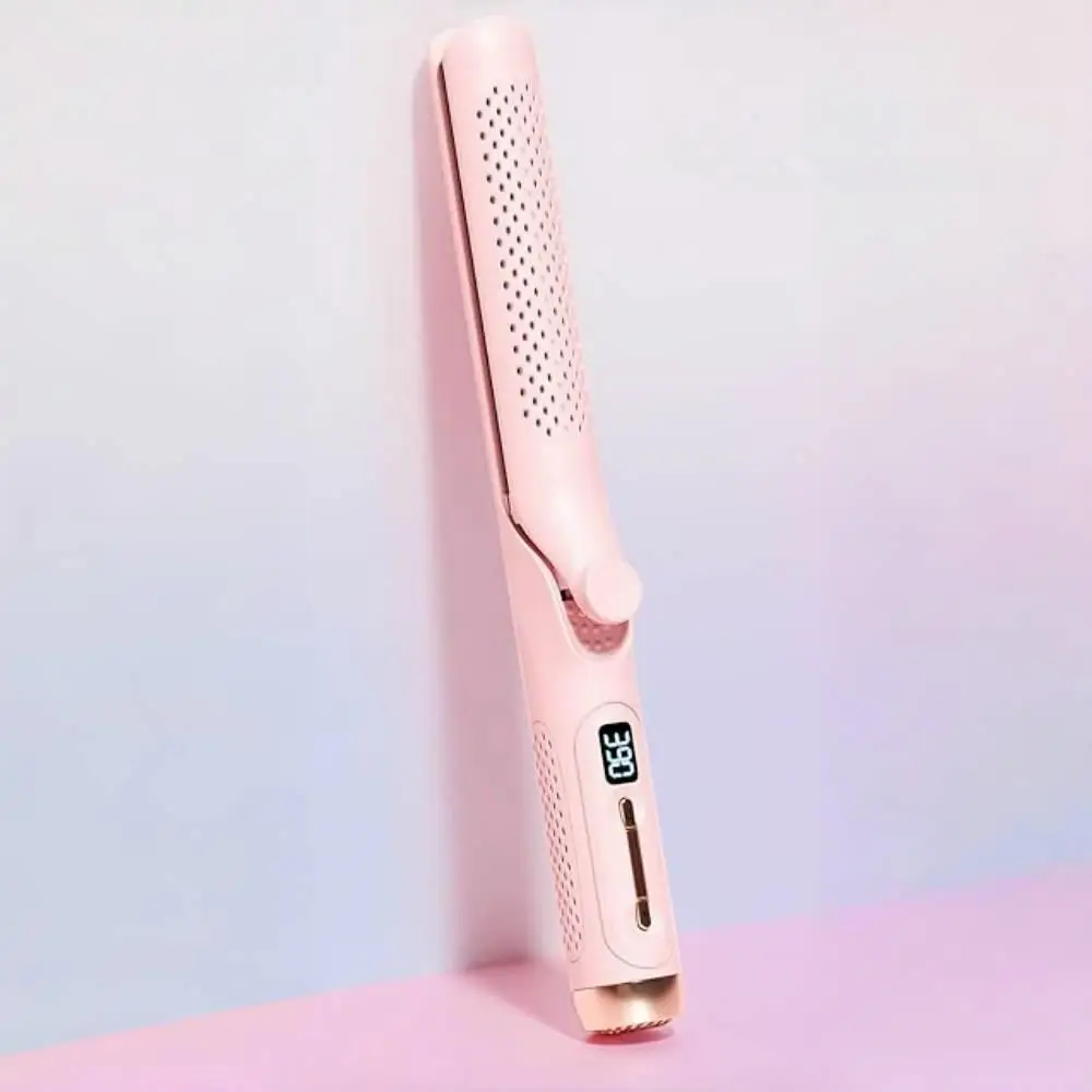 

Airflow Styling Tool Ceramic Flat Iron Hair Straightener Professional Anti-Splash Curling Iron with Cooling Air Style.