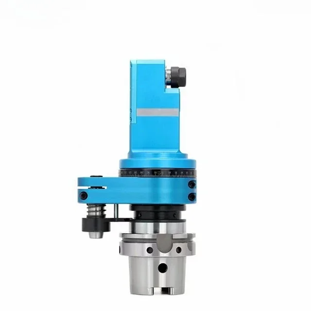 CNC Machine Right-angled 90 Side Milling Head HSK100A-ER16F-100