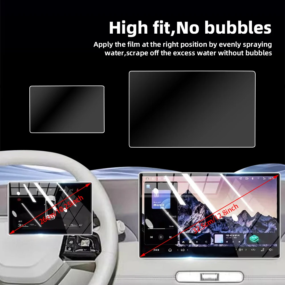 Auto-Schutzfolie aus gehärtetem Glas für das Modell 2026 MG4 Auto GPS-Navigationsbildschirm Displayschutzfolie Innenraumzubehör. – Detail 5