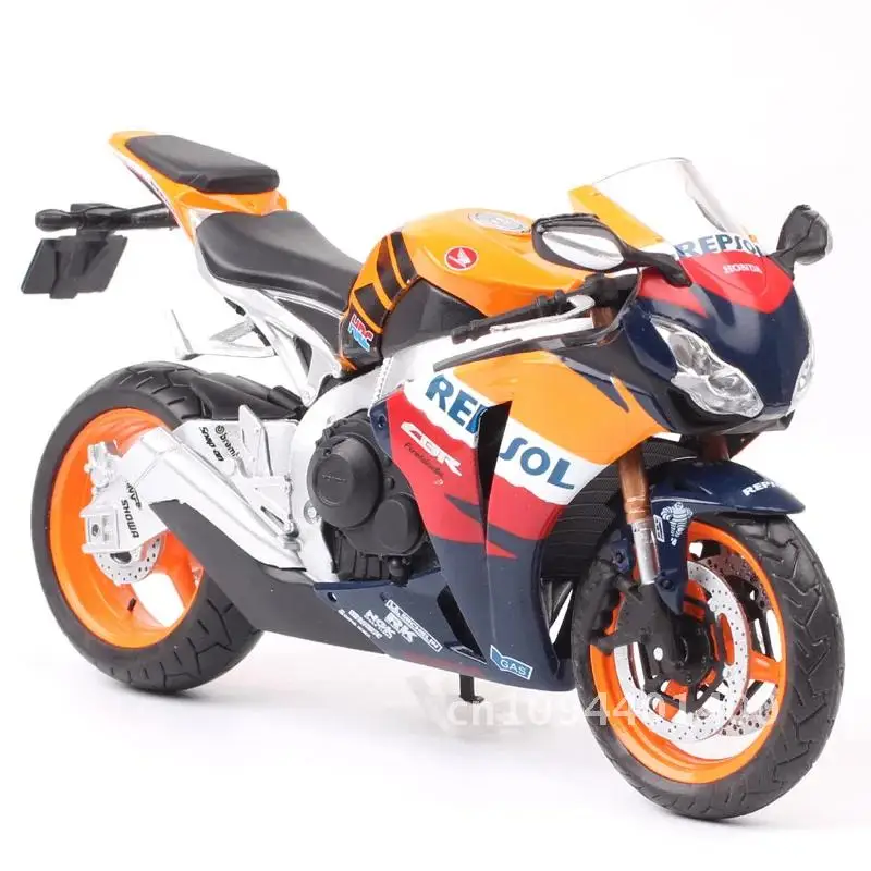 1/12 HONDA CBR 1000RRR Fire Blade Cross-country Racing Motorcycle Model Simulation Toy Street Sports Motorcycle Model Kids Gifts