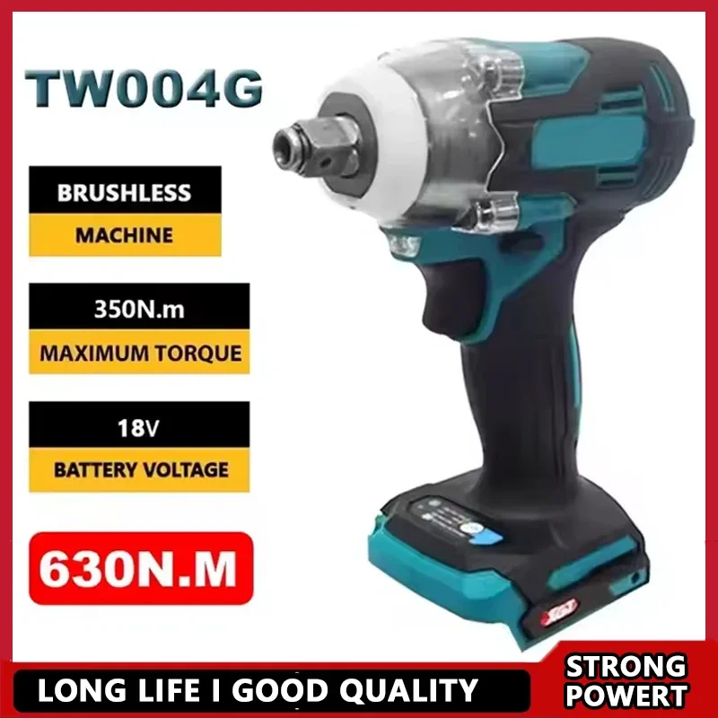 

Fit Makita TW004G 630N.m Brushless Cordless Electric Screwdriver Rechargeable Drill Driver 18V Battery Fit Screwdriver Machine