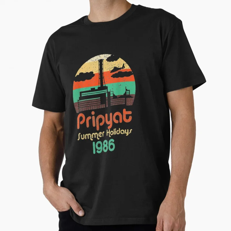 

3.6 Roentgen Not Great, Not Terrible Chernobyl 1209 Retro gift t shirt Vintage Pripyat Graphic Clothes Men's All size S-6XL Tops