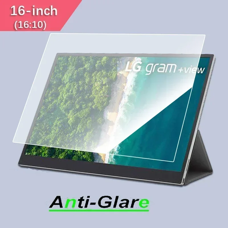 

2PCS Anti Blue Light and Anti Glare Screen Protector Guard Cover for LG gram+view 16" 16MR70 16-inch Laptop 16:10
