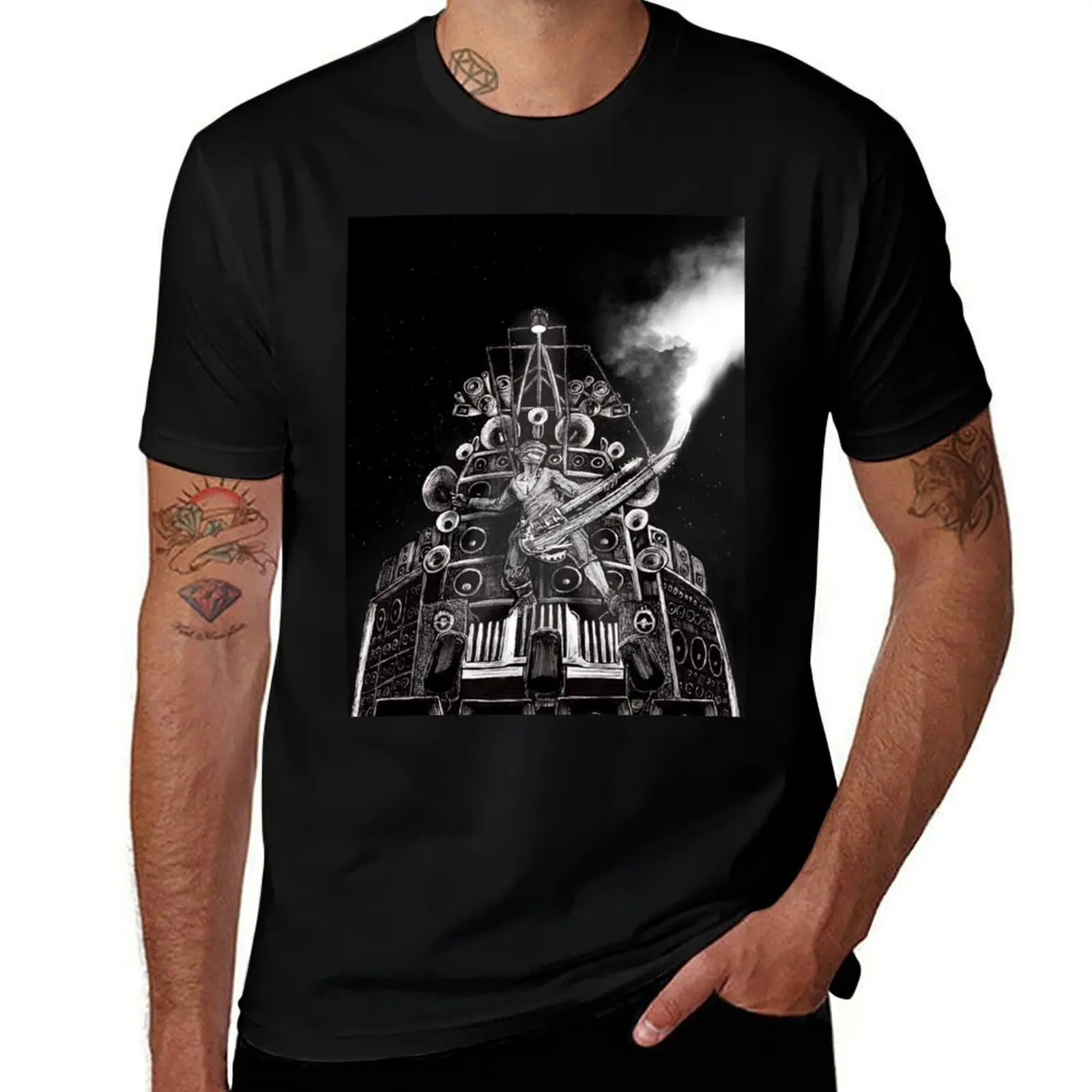 

The Doof Warrior from Mad Max Fury Road T-Shirt funny t shirts dark humor t shirts designer