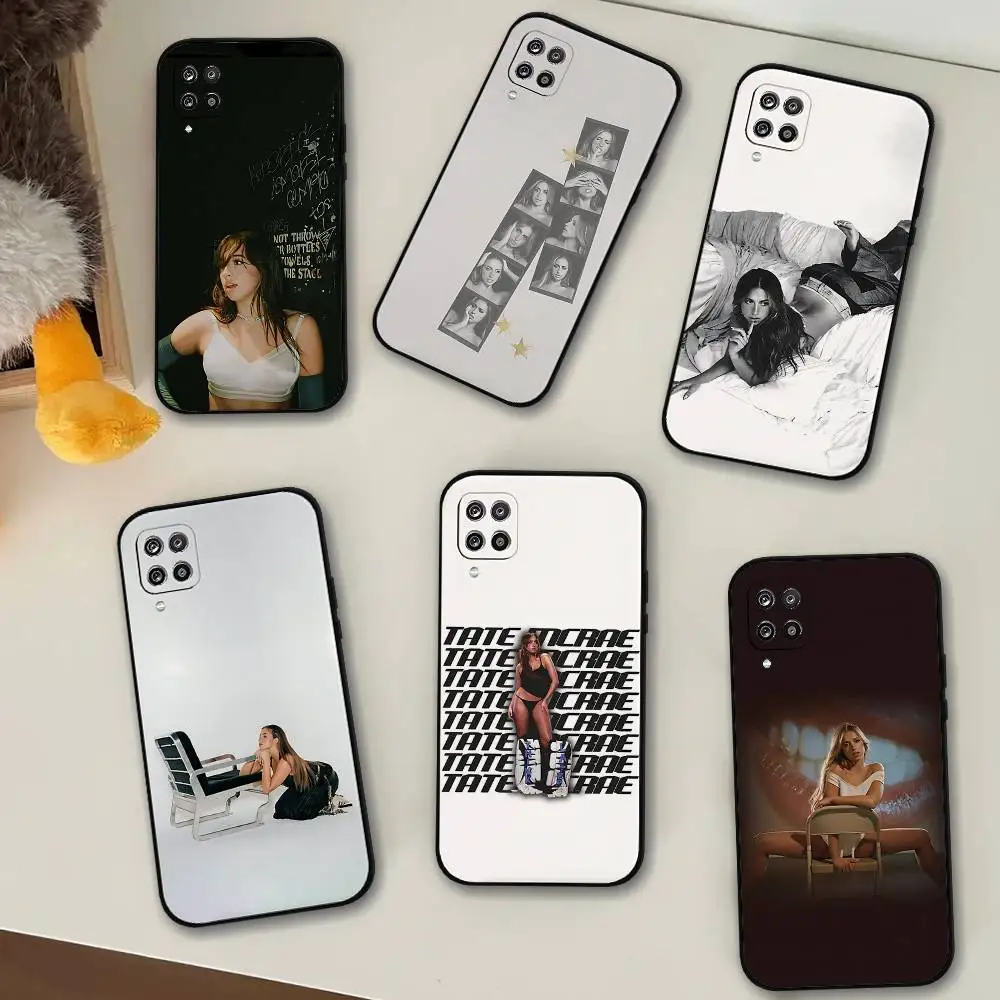 Singer T-Tate Mcrae Greedy Phone Case For Samsung Galaxy S21 S22 S23 S24ULTRA S25ULTRA FE Ultra Plus5G A52S S26 Soft Cover