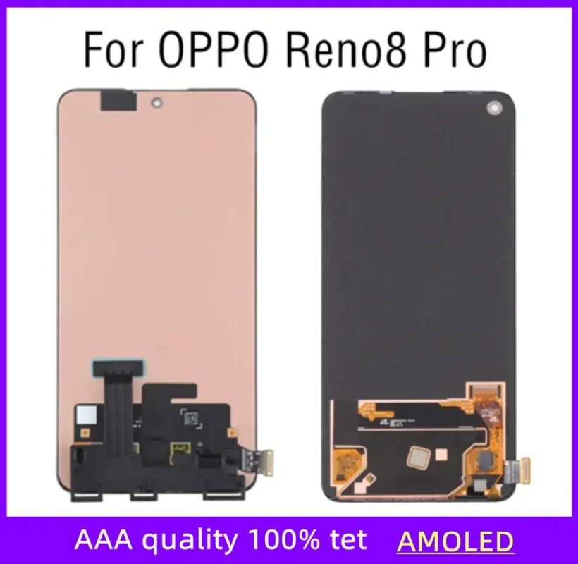 6.7'' AMOLED lcd For Oppo Reno8 Pro PGAM10 LCD Display Screen Touch Panel Digitizer For Reno 8 Pro CPH2357 LCD