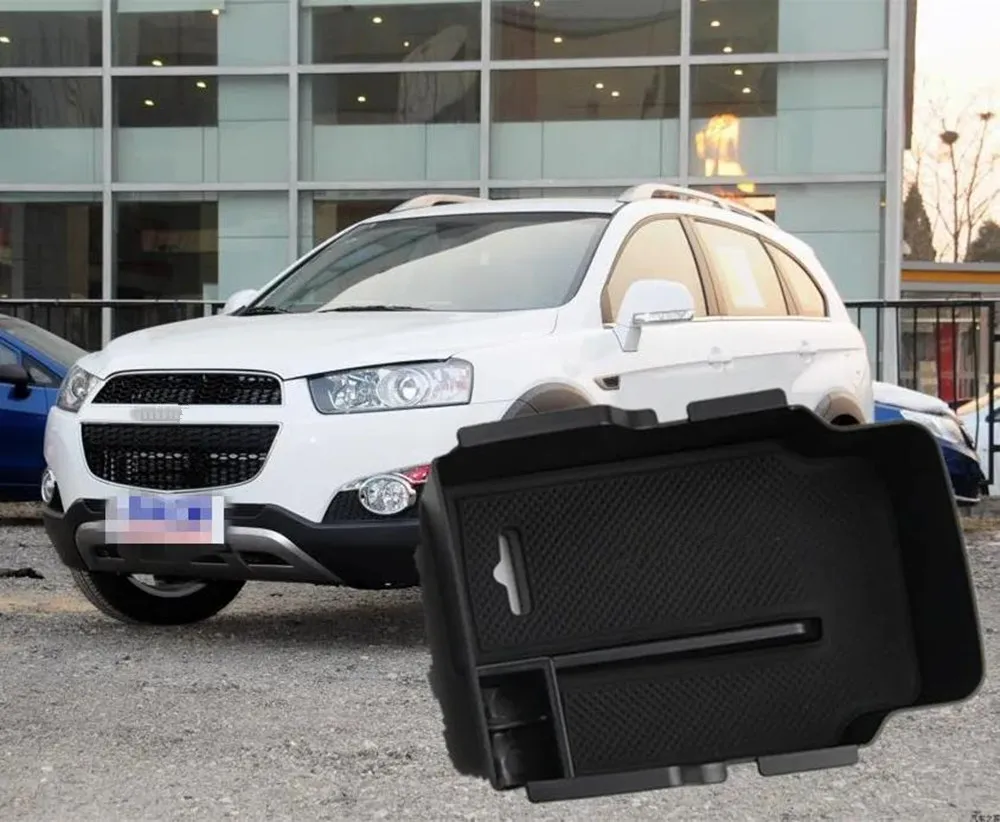 ABS Car Accessories Armrest Storage Box for Chevrolet Captiva 2011-2016 Center Console Container Storage Organizer