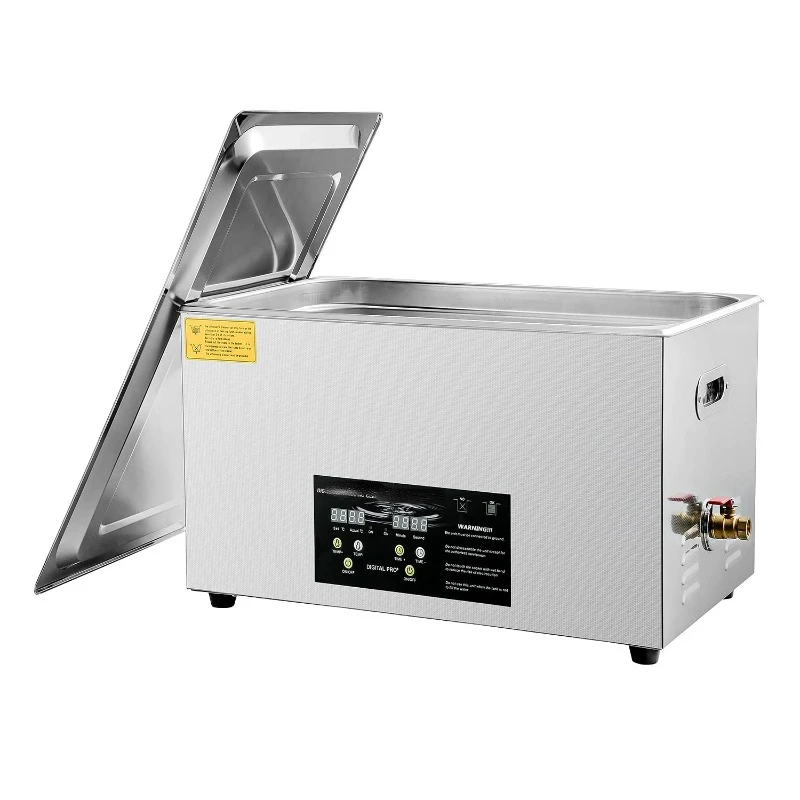 

Ultrasonic Cleaner 30L Large Ultrasonic Cleaning Machine SUS 304 with Digital Timer and Heater